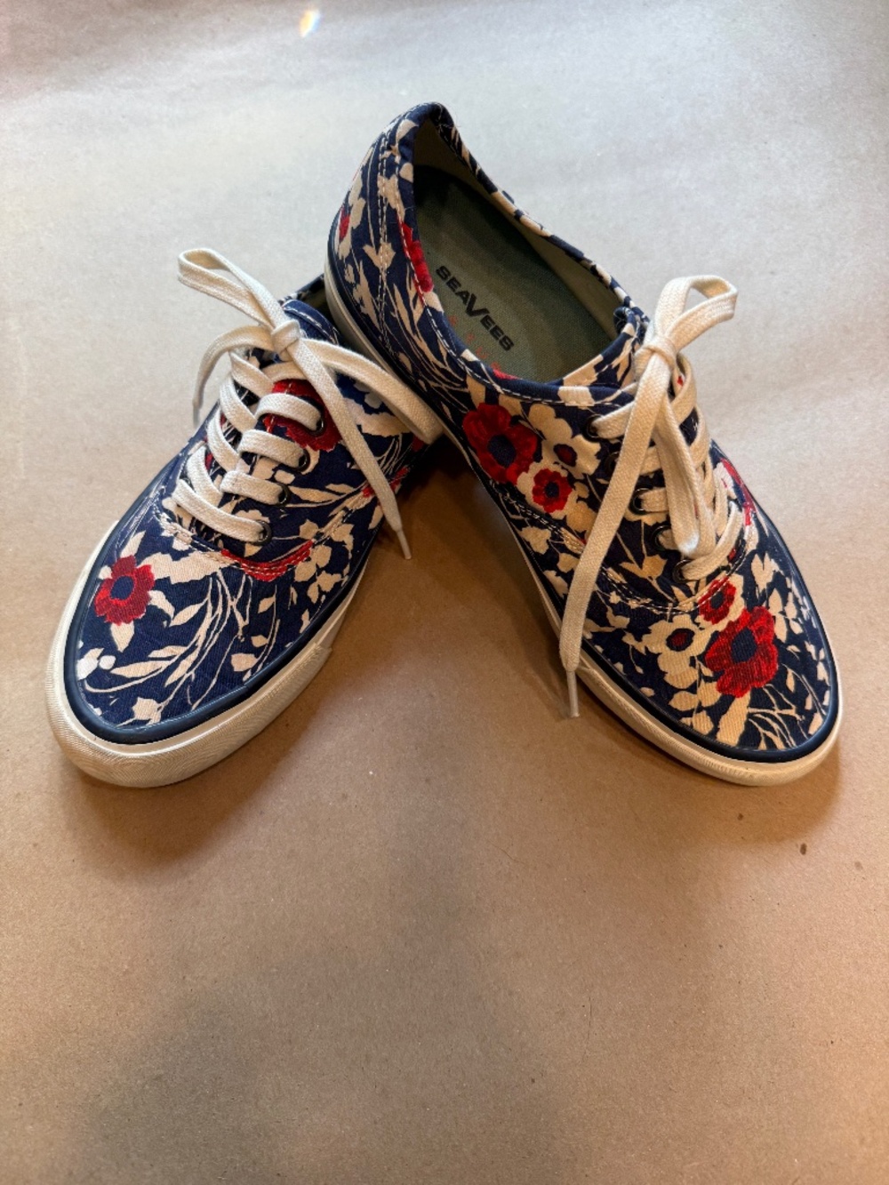 Seavees Legend Sneaker Floral Print Women's 8